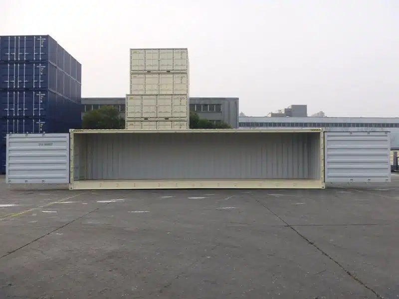 40-Foot High Cube Open Side Shipping Container (First Trip)