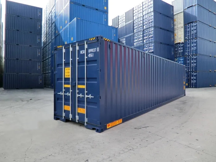 40-Foot High Cube Double Door Shipping Container (First Trip)