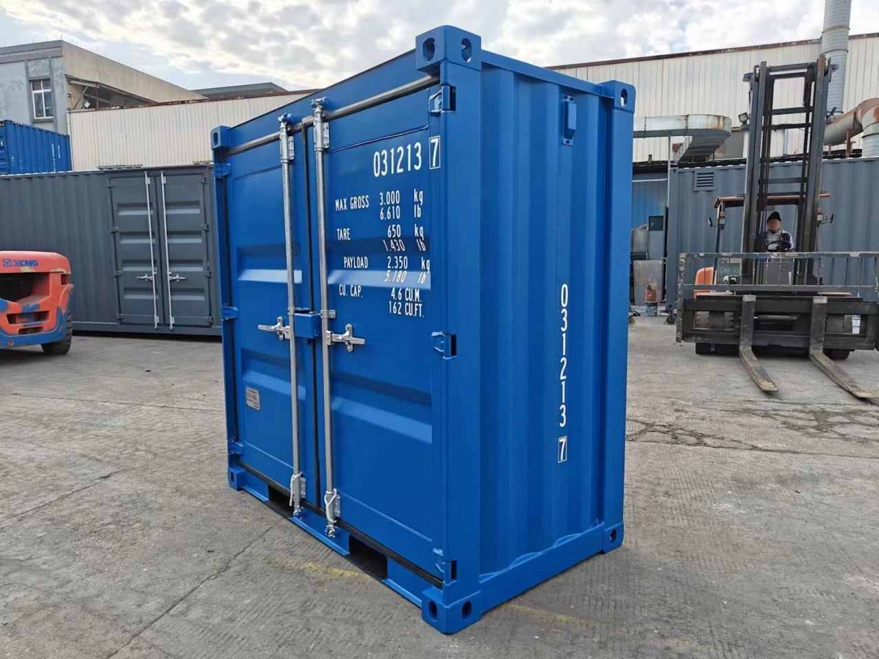4-Foot Storage Container (Corten Steel)