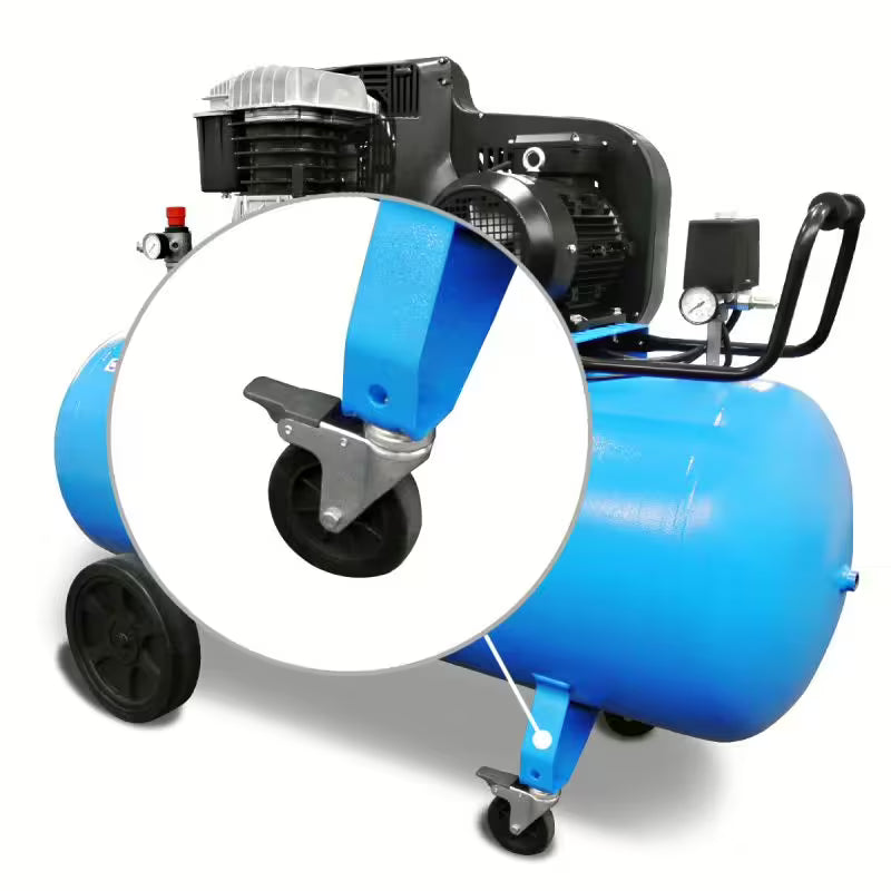 ABAC PRO A49B 270 CM3 270L Two-Stage Belt-Driven Professional Air Compressor – 4 HP